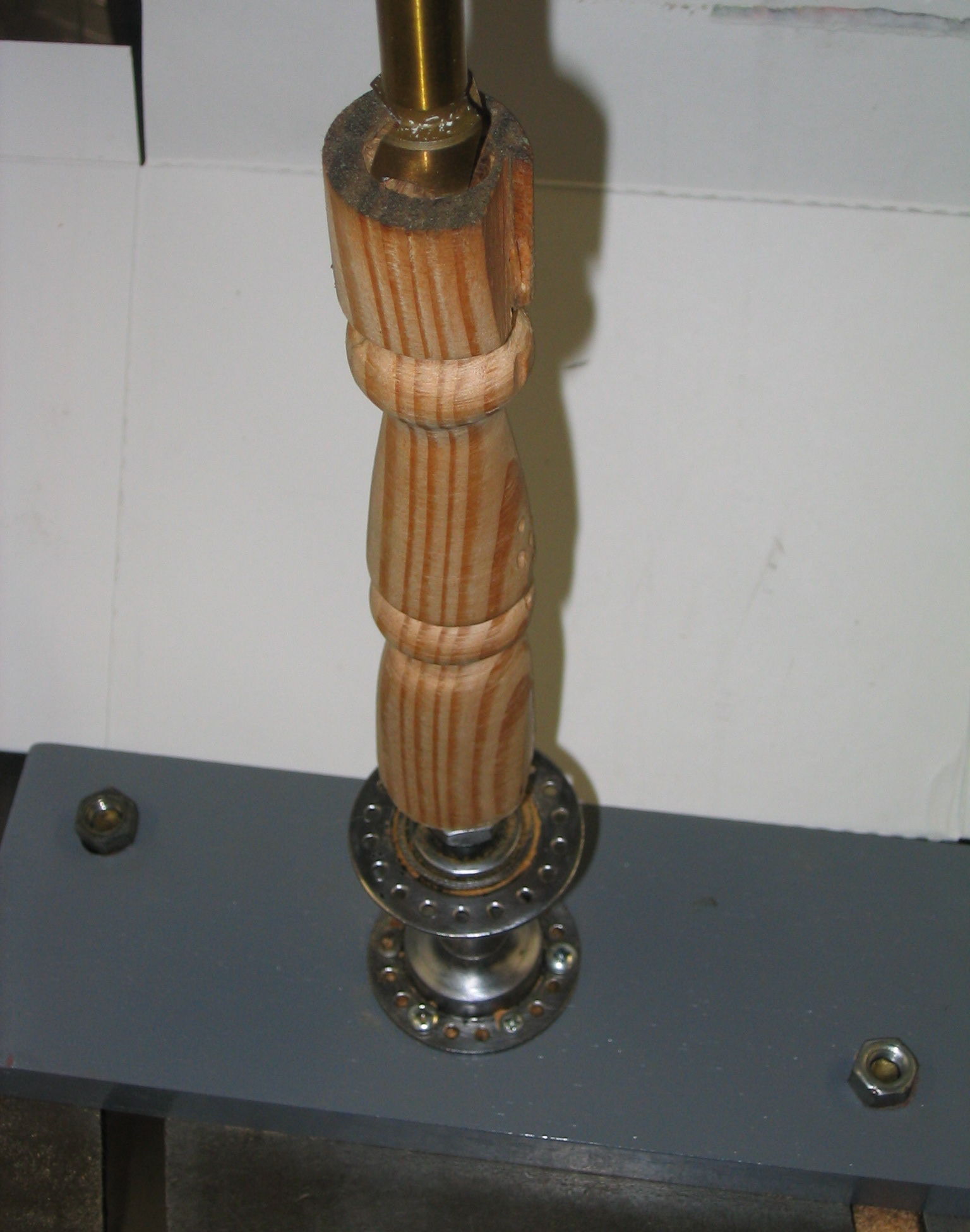 Drill press vertical lathe
