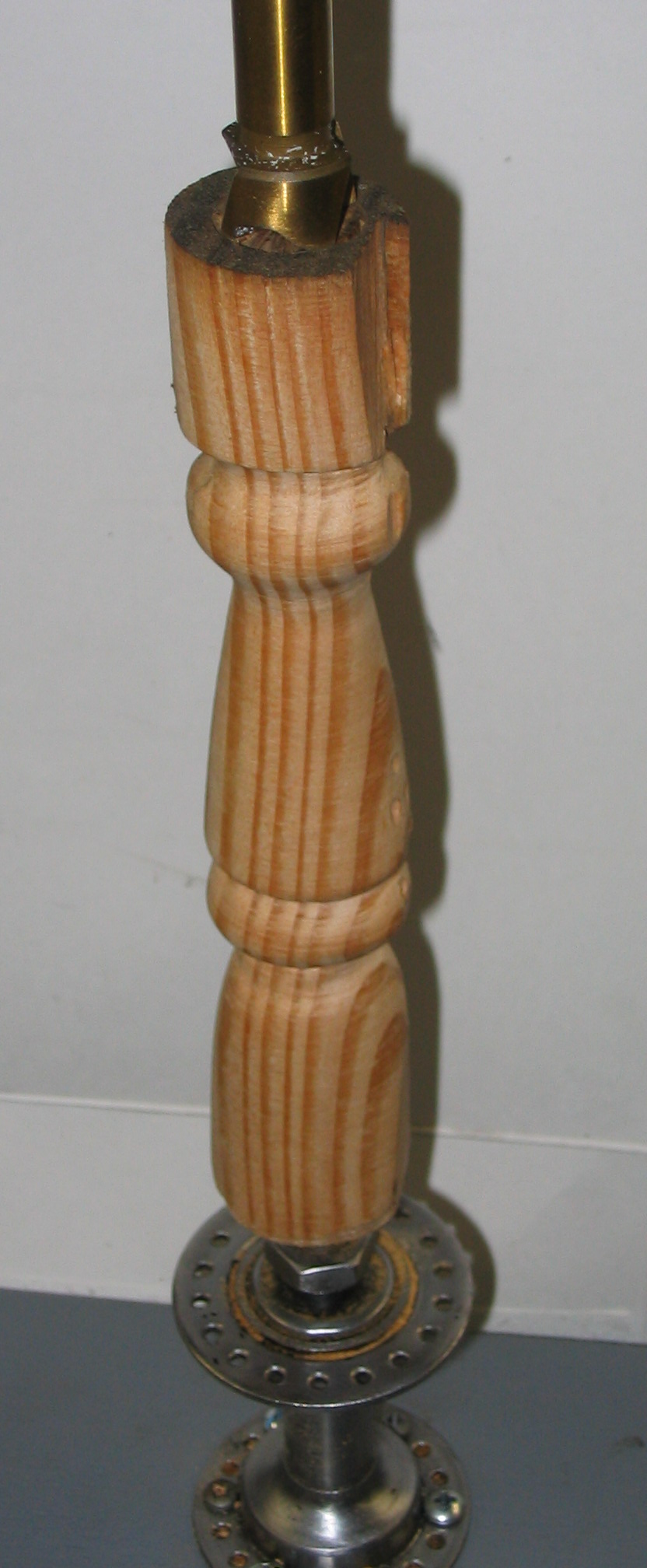 Sample wood turning